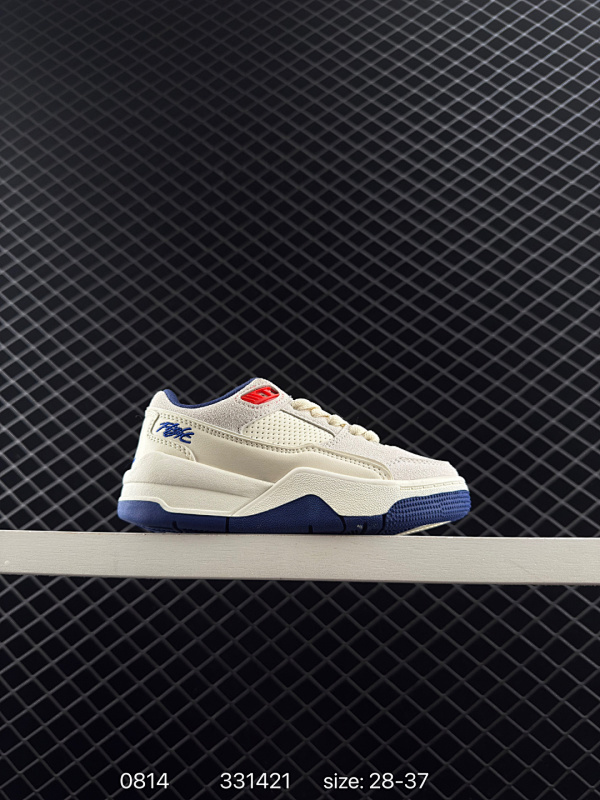 105 童鞋Who Decides War x Nike Jordan FLIGHT COURT ATE 搭防滑耐磨 低帮 耐克复古篮球鞋 货号:HF3255 尺码:28～37 编号：331421 全