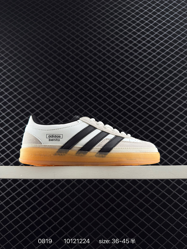 120 ✅Bad Bunny x adidas originals GAZELLE INDOOR 舒适百搭 耐磨 低帮 板鞋 男女同款 橙色 货号:JS5050 js5052 号码:36-45带半码