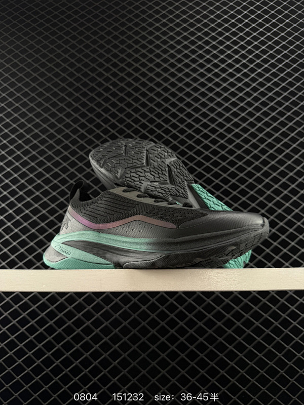 160 公司级✅迪桑特DESCENTE ENERZITE LAVITATE 2.0 KNIT 时尚防滑 低帮跑步鞋 针织网布无缝拼接鞋面轻薄通透减少摩擦 进口Z FOAM缓震中底 舒适回弹动能加成 部