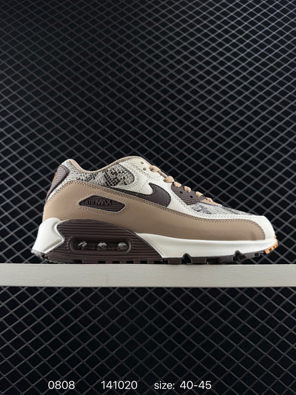 100 Nike Air Max 90 初代复古气垫百搭休闲运动慢跑鞋复古小气垫史上第一双可视气垫跑鞋 凭借着 Air max 气垫带来的舒适脚感和鞋面面料上的不断精进 才使得 Air max1在现如