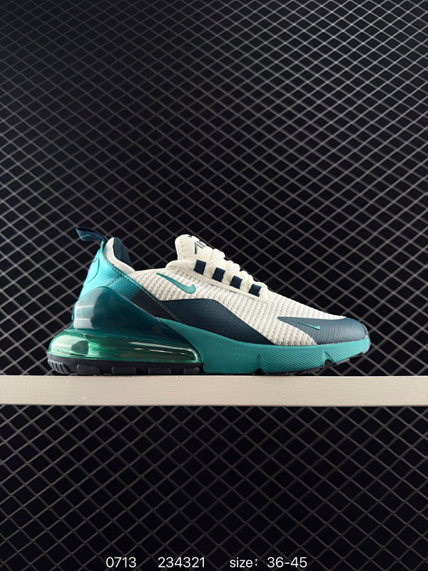 105 耐克Nike Air Max 270满天星系列后跟半掌高弹气垫休闲运动百搭慢跑鞋。 货号：AQ9164-102 ID：105021 尺码：36～45 编码：234321 全文  详情