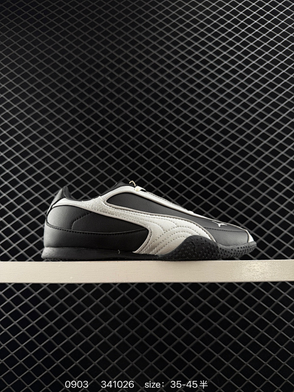 130 PUMA/彪马 男女鞋真标半码制，升级原楦原纸版开发，采用固色翻毛皮鞋面材质，外置轻量耐磨橡胶大底❗️薄底鞋成为潮人必备!彪马Puma Speedcat OG"Dark Brown"极速赛车系