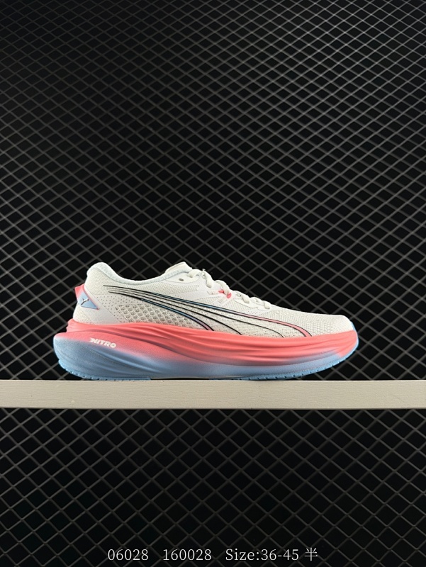 140 公司级✅PUMA Deviate NITRO 3 彪马 缓震训练跑鞋透气 舒适防滑耐磨 低帮 休闲跑步鞋 货号:312491-01 ID:160028 Size:36～45半  详情