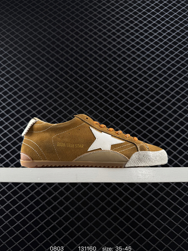 300 GGDB 小脏鞋 低帮板鞋 白银黑色 闪钻 做旧 意大利时装品牌·黄金鹅 GGDB Golden Goose Super Star 系列小脏运动鞋 完美精细做工 全手工打磨做旧 3厘米增高 G