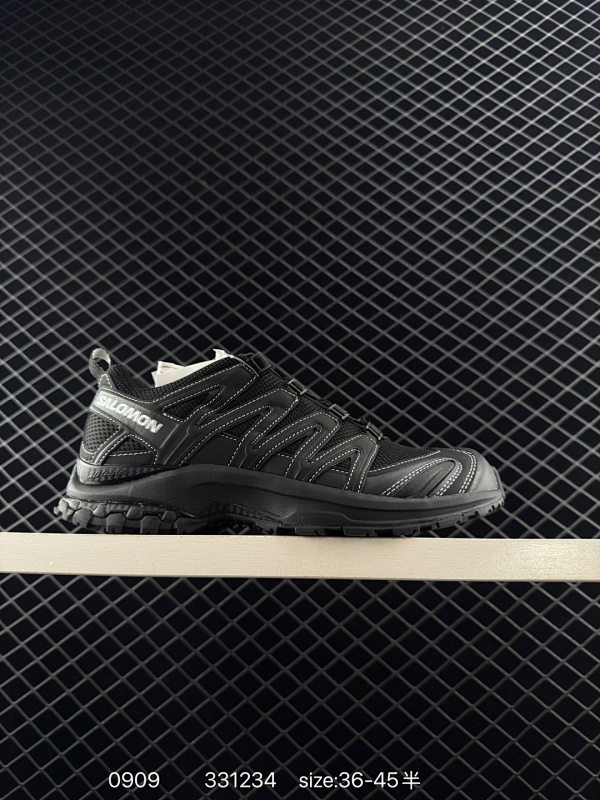 170 公司级✅Salomon XA PRO XT-6 END萨洛蒙户外越野跑鞋 鞋面采用SENSIFIT贴合技术 全方位贴合包裹脚型 鞋跟部鞋底牵引设计 提供强大的抓地性能 更适应野外崎岖不平的道路