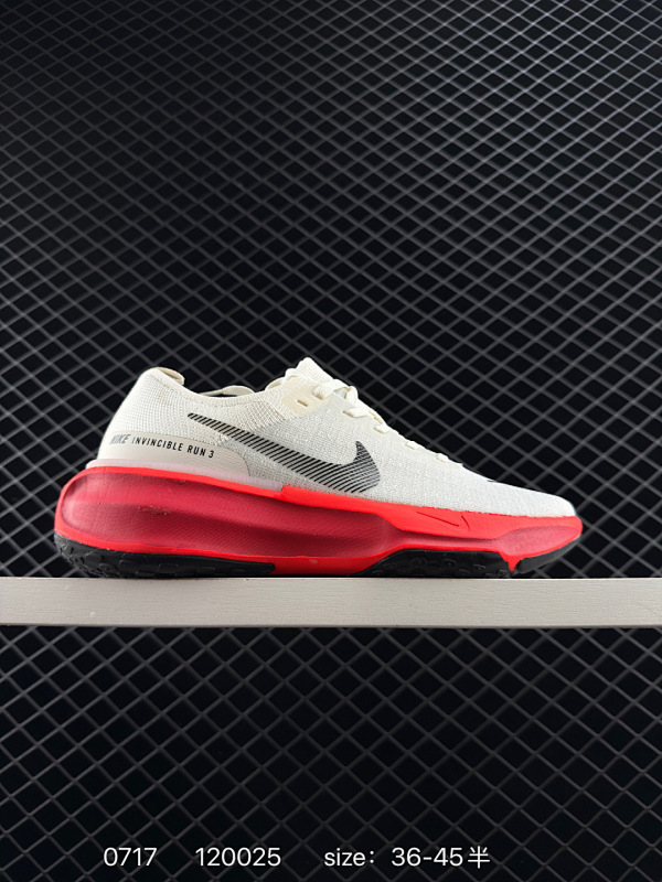 125 ✅Nike Zoomx Invincible Run FK 3休闲运动慢跑鞋 采用外露式Flyknit飞织面料鞋面材质 搭载ZoomX轻盈泡棉缓震科技中底 货号:FV2304 编码：12002