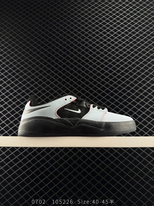 130 真标✅Nike/耐克夏季新款SB NYJAH FREE 2男低帮板鞋 男滑板鞋焕新升级前代设计，彰显出众魅力。设计灵感源自经典 Nike Air Zoom Spiridon，在元年款的橡胶设计