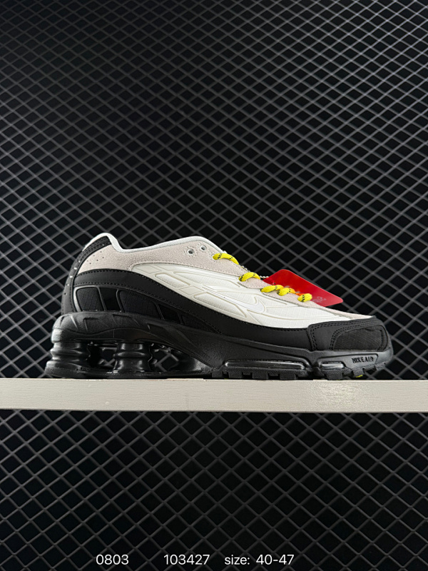 135 耐克 Nike Shox Ride 2 Sp x Supreme联名款 R4全掌气垫缓震跑步鞋 织物材质  官方货号DN16152527 码数：如图 编码：103427