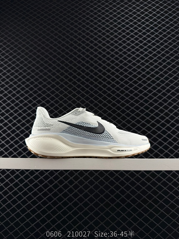 135 耐克Air Zoom Pegasus 41飞马  飞马系列全新一代拥有 Zoom Air 一如既往的稳定感和流畅感 鞋面采用工程网眼设计 为特定高热区域营造出色透气性 进一步增加鞋面的穿孔数量