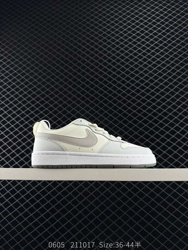 85 Nike Court Borough Low 低帮百搭透气运动板鞋 “薄荷绿橙” FN3687-181 尺码：如图所示经典耐用的设计 兼顾舒适脚感和出众风范 演绎匠心之作 结构性的支撑贴合感结合