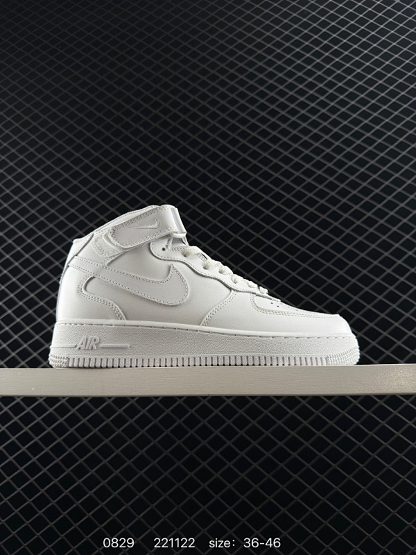110 新款 AF1耐克 Nike Air Force 1 ‘07 Low 空军一号 气垫厚底增高百搭运动板鞋 原楦头原纸板 小白鞋 打造纯正空军版型，专注外贸渠道 全掌内置蜂窝气垫 原盒配件 原厂中