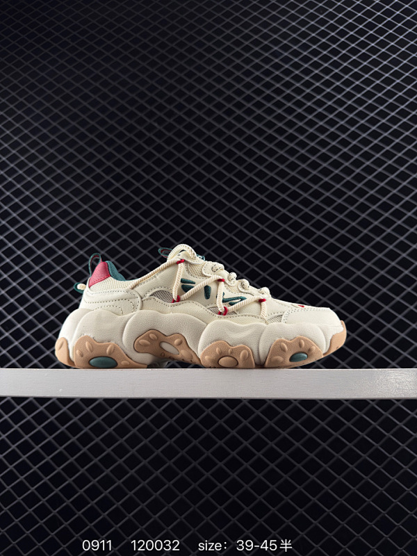 160 公司级✅FILA斐乐 FLUID 6 猫爪6.0 简约舒适 防滑耐磨低帮老爹鞋 货号:F12W512103FCC 尺码:如图 ID:120032  详情          ¥ 160