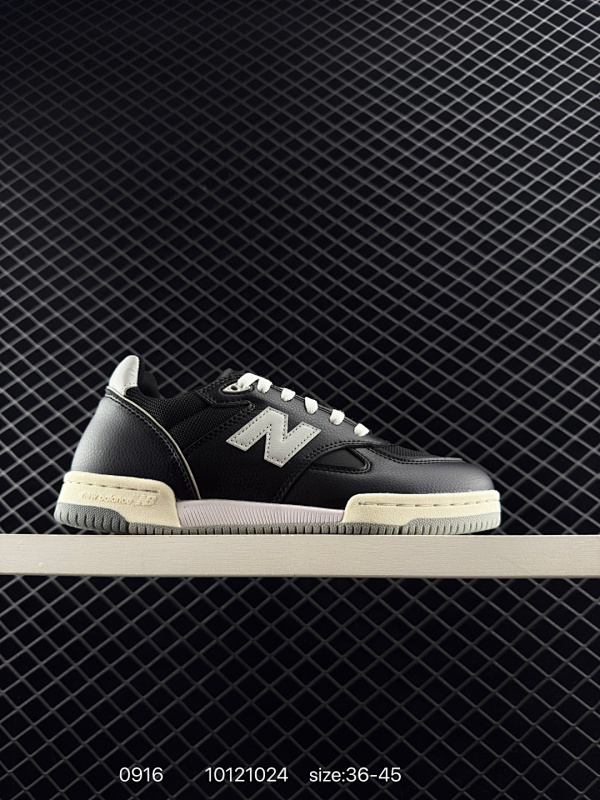 120 New Balance NB 600 休闲舒适 耐磨轻便 低帮 板鞋 男女同款 黑白 以更纯粹的复古风格设计打造的全新造型。侧身还以解构设计，将 N 字标