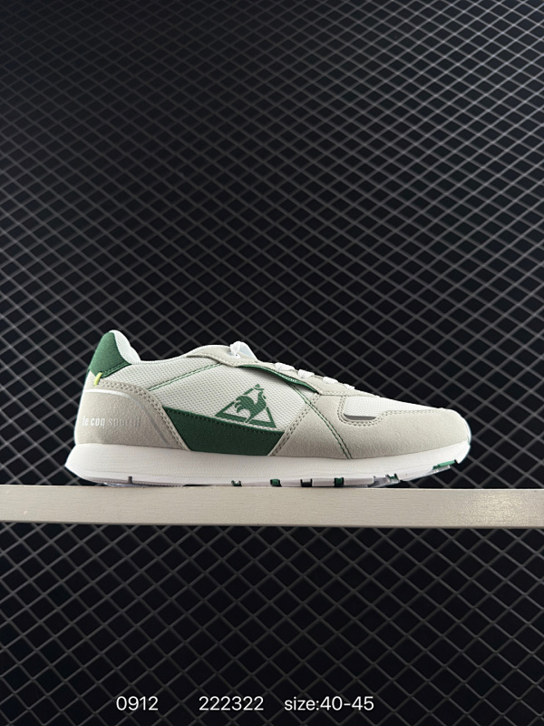 110 乐卡克le coq sportif 时尚舒适 耐磨支撑轻便 低帮 生活休闲鞋 男女同款 编码：222322 尺码：如图