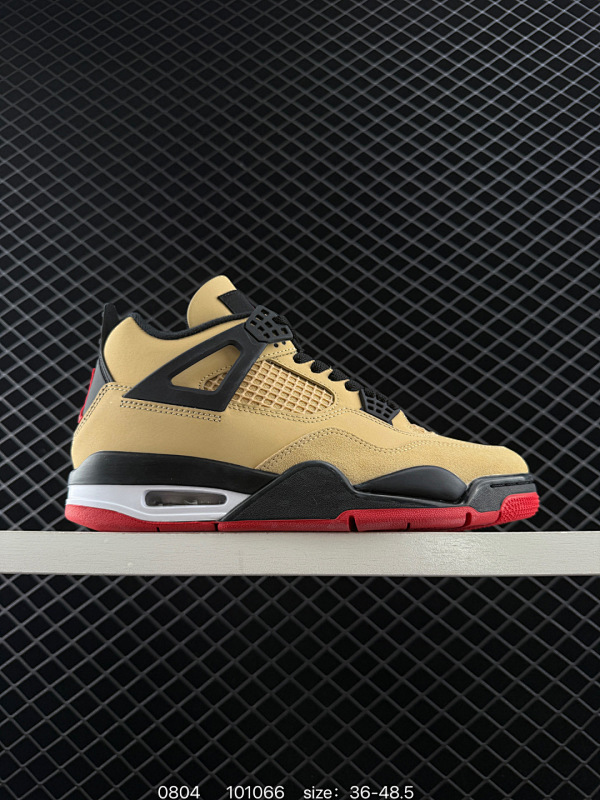 330 耐克Nike Air Jordan 4 Retro Thunder 雷神 AJ4 乔4 迈克尔·乔丹 AJ4代 中帮复古休闲运动文化篮球鞋。秉承轻量化的速度型篮球鞋设计思想完成设计，降低重量的