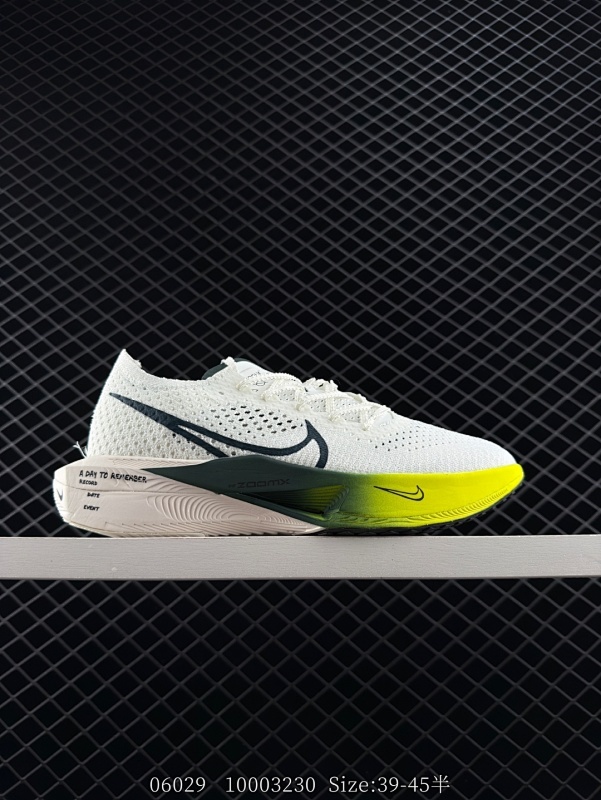 150 【新品实拍】公司级✅NIKE ZoomX Vaporfly NEXT% 3 马拉松 泡棉超轻缓震运动慢跑鞋 采用全新Vaporweave科技轻量网织半镂空轻薄透气鞋面#搭载双层ZoomX轻质泡