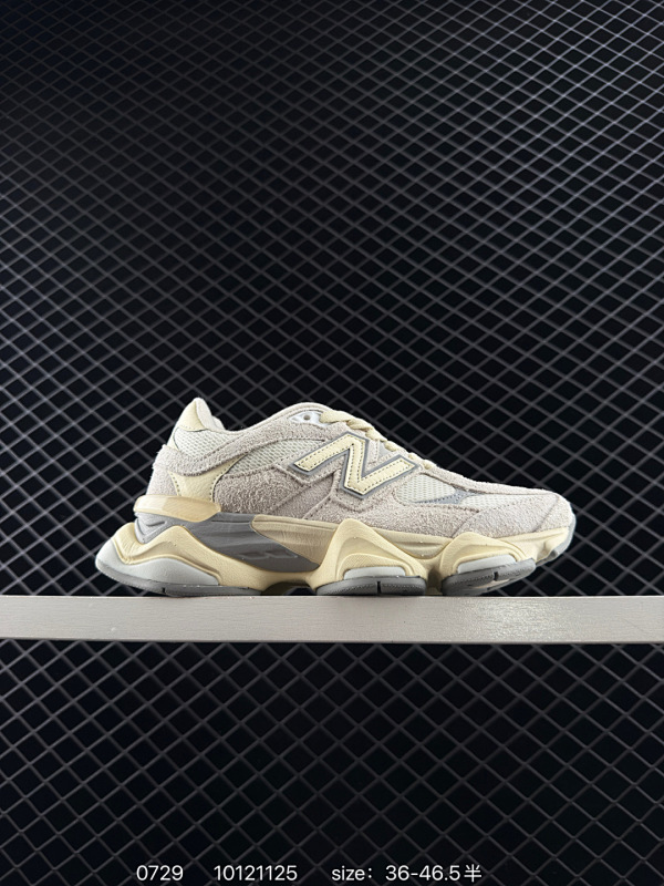 125 Joe Freshgoods x New Balance NB9060 联名款 复古休闲运动慢跑鞋 U9060 #鞋款灵感源自设计师本人对夏日的怀日回忆。鞋面大身由空间双格及磨砂鞋面拼接而生，