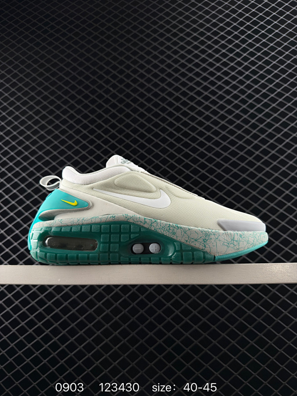 150Nike Adapt Auto Max 潮流酷炫 减震透气 中帮 生活休闲鞋 男女同款 湖水蓝 尺码：如图 编码：123430  详情         ¥ 150