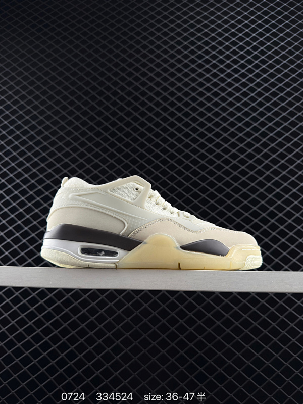 120 真标✅Nike Air Jordan 4 RM 防滑 低帮 复古篮球鞋 货号:IB8857-141 尺码:36 36.5 37.5 38 38.5 39 40 40.5 41 42 42.5