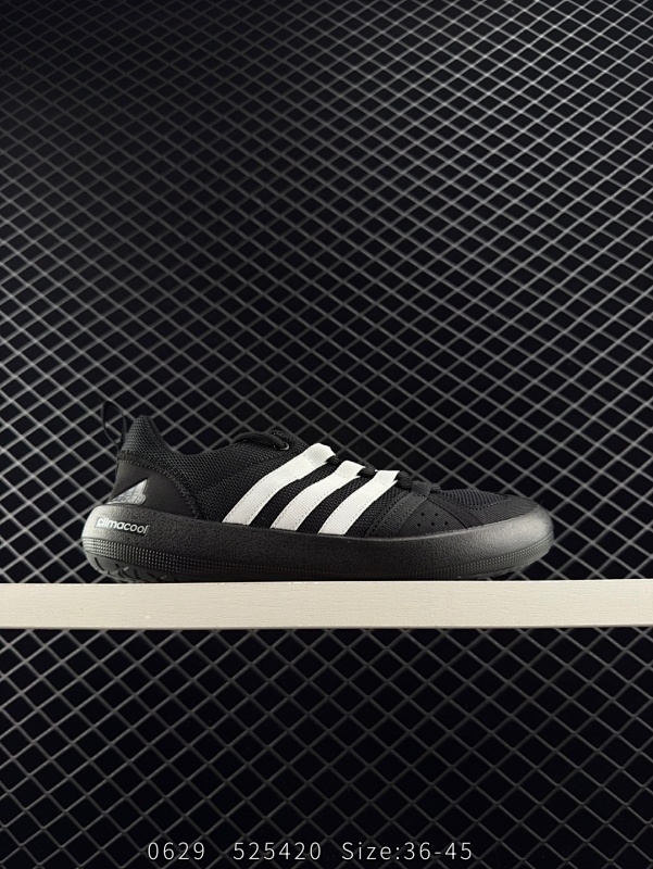 100 阿迪达斯Adidas Climacool Boat Lace Graphic 水果涉水鞋爆米花慢跑鞋户外运动鞋。以干爽排汗，舒适透气和强抓地力的特点让爬山涉水成为愉快的享受。同时，清亮淡雅的配