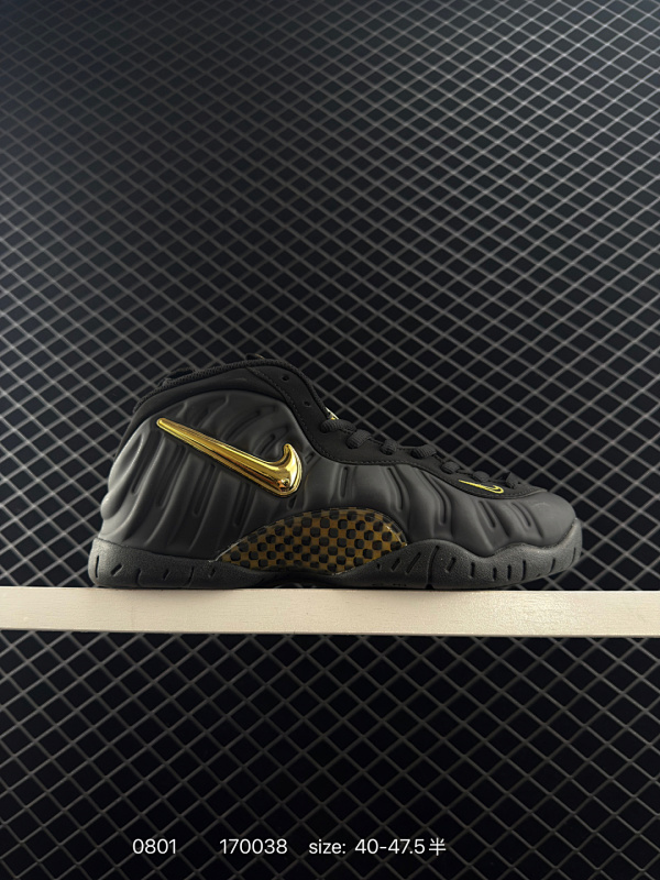 190 耐克/NIKE 耐克喷泡 Air Foamposite Pro 实战运动篮球鞋,它依然代表了当时球鞋生产工艺的顶点,国内的鞋迷因为Pro的谐音,也将其称作泡”。鞋身由结实而有韧性的Foampo