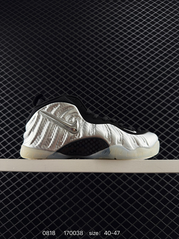 190 Nike Air Foamposite ONE喷泡 中帮 复古篮球鞋 男款  纯胶透明橡胶大底超强止滑 原楦纸板开发 鞋身流线型 原厂高强度抗扭定型后跟 内置高强度耐磨透气中帮  货号:  6