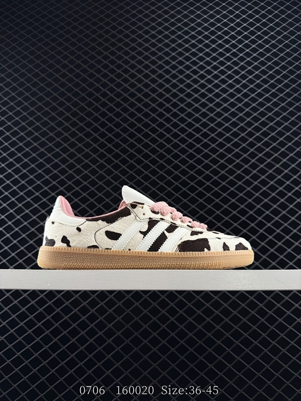 100 真标✅阿迪达斯AD Originals Samba OG桑巴舞系列绅士德训足球风百搭休闲运动板鞋 贷号：JR1256 尺码：36 36.5 37 38 38