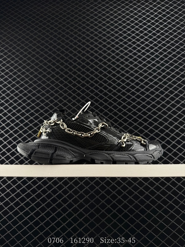 450 Balenciaga巴黎世家 3XL 灰银 童心锁  货号：825622 W3XPL 9182 尺码：35 36 37 38 39 40 41 42 43 44 45 46 编码：161290