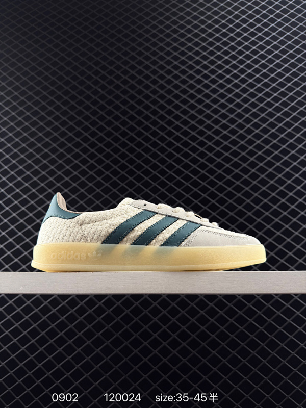 120 Adidas SambaSporty&Rich联名系列 携手洛杉矶品牌Sporty & Rich x Adidas Originals Samba OG 桑巴舞系列绅士德训足球百搭皮革板鞋 货