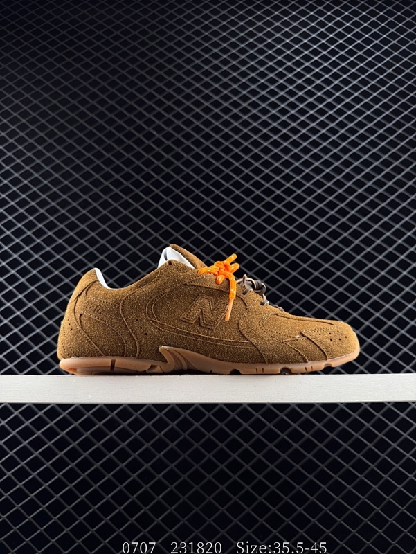 100 MiuMiu x New Balance 530 SL系列NB新百伦低帮经典复古休闲运动慢跑鞋 美拉德配色打造全新跨界合作 意大利奢侈品牌 该运动鞋采用解构和轻盈的设计 带点彷旧日的布料包覆着