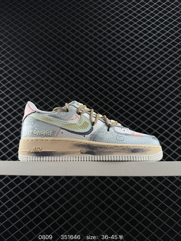 230 NIKE AIR FORCE 1‘07 LV8 原楦头原纸板 打造纯正低帮空军版型 专注外贸渠道 全掌内置蜂窝气垫  原盒配件 原厂中底钢印、拉帮完美 货号：YT0303 Size:36～45