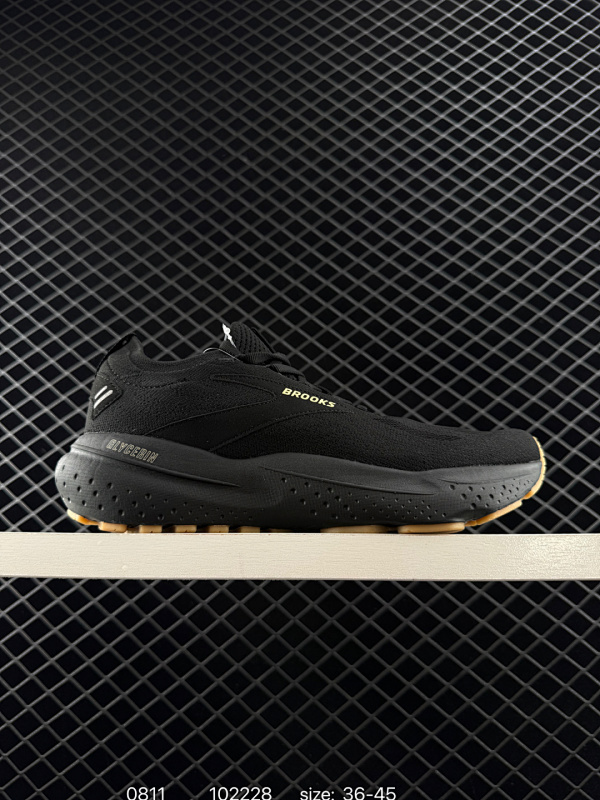 140 Brooks 布鲁克斯 Glycerin 21 超弹轻盈跑步鞋  低帮透气缓震支撑休闲运动慢跑鞋采用改进工程空气网眼组合热熔工艺鞋面材质搭载DNA LOFT V2密度泡棉缓震系统中底外置防滑耐