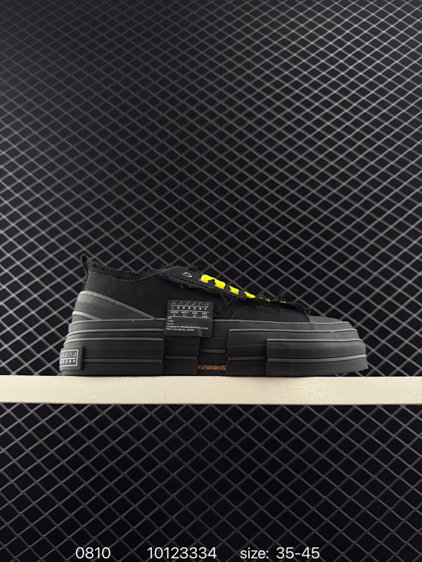 170 【公司级】吴建豪个人新锐品牌xVESSEL G.O.P Mule Slip On 重工解构厚底软木运动鞋 百搭乞丐风增高帆布面板鞋休闲男女鞋 包头运动拖鞋，古法手工艺与皮鞋工艺完美结合制造 世