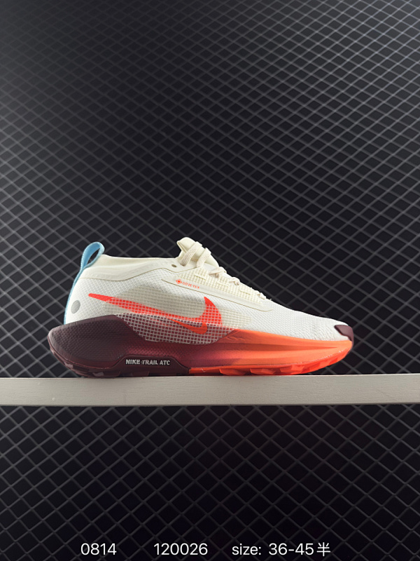 130 Nike REACTX PEGASUS TRAIL 5GTX 越野跑步鞋 登月兼顾迅疾外观和稳固脚感  后跟覆面和中足动态支撑巧妙融合  缔造稳定顺畅的迈步体验 官方货号:FQ0912-003