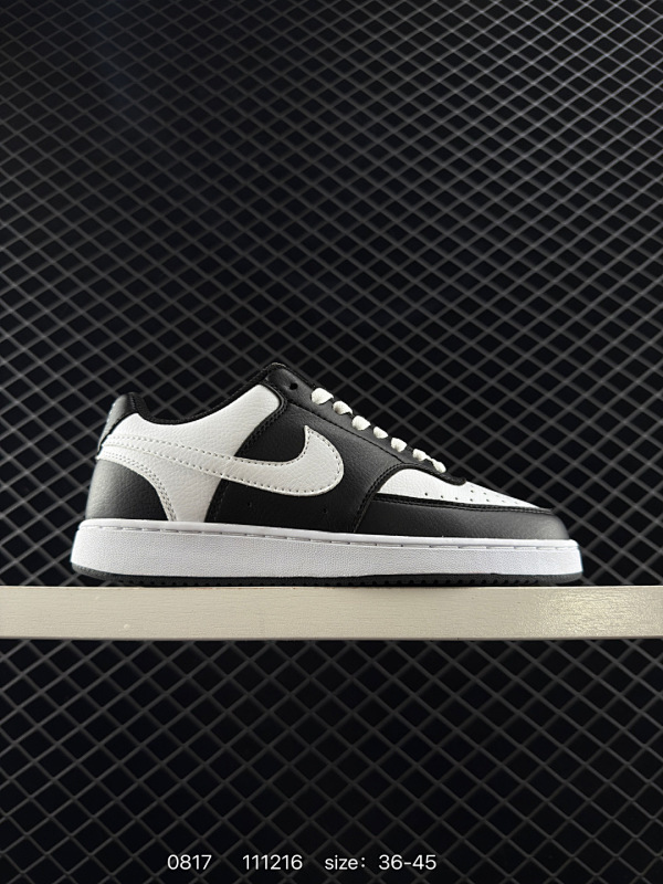 80 ✅NIKE COURT VISION LO ‘DIY’定制 低帮百搭 透气休闲运动板鞋  兼顾舒适脚感和出众风范 演绎匠心之作 结构性的支撑贴合感结合复古篮球设计  电绣工艺 皮料切割干净无任何