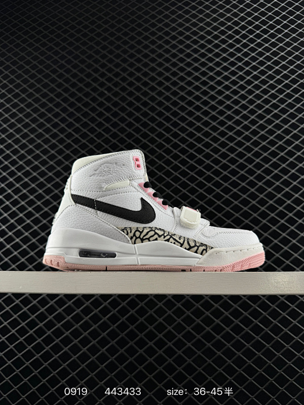 165 公司级✅Nike Air Jordan Legacy 312 High耐克乔丹三合一混合版本高帮文化休闲运动篮球鞋 有着交错结合的设计 它的名字就展现出它所包含的鞋款元素 312分别对应了Ai