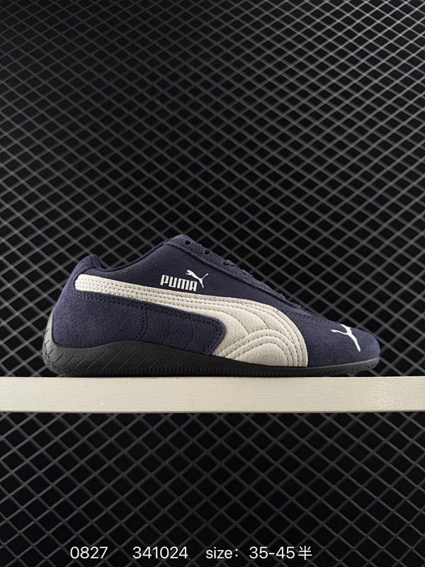 120 彪马 Puma Speedcat Og+ Sparco 防滑耐磨 支持侧踏时的踏步工作  即使在健身房等使用环境中也能确保透气性  像吸盘一样的设计是为了提高体育馆表面的抓地力性能 官方货号: