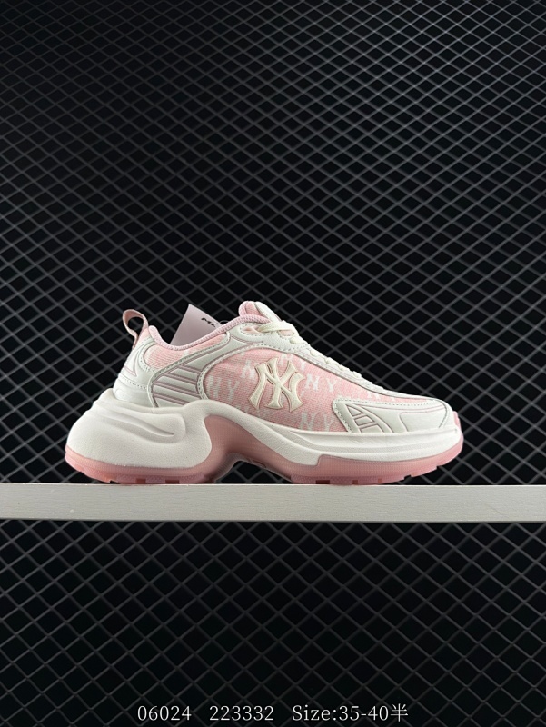 160 公司级✅MLB XLG CHUNKY 百搭舒适休闲潮流运动厚底增高防滑耐磨 低帮 老爹鞋 货号：3ASHW065N（GP001） 尺码：35-40带半码 编码：223332