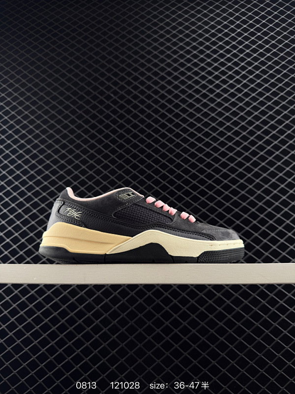 140 耐克 NIKE 乔丹 JORDAN FLIGHT COURT 时尚休闲 防滑耐磨 低帮运动鞋 复古篮球鞋 男女同款 Jordan「新鞋型」又来了！新配色曝光！滑板与篮球的有机结合，使得鞋款呈现