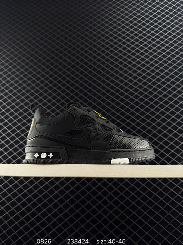 120 全新LV路易威登Louis Vuitton Trainer Sneaker Low休闲运动文化百搭板鞋  尺码:40～45 ID:233424  详情          ¥ 120