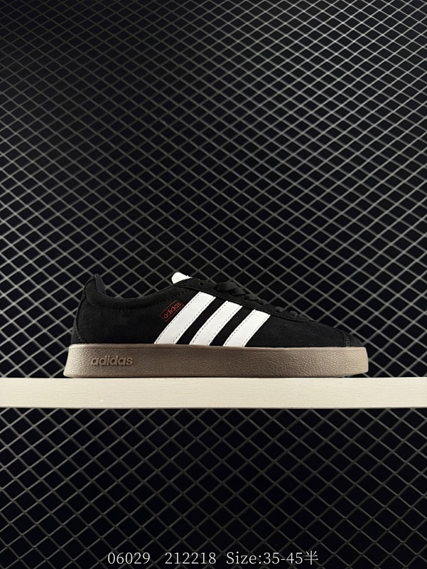 90 真标✅Adidas Neo VL Court 2.0 百搭单品 绒面麂皮防滑耐磨轻便低帮板鞋 货号：JI0497 尺码：35 36 36.5 37 38 38.5 39 40 40.5 41 4