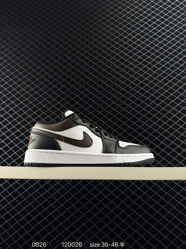130 耐克 乔丹Air Jordan 1 Low AJ1 乔1  乔丹1代aj1  低帮复古文化休闲运动篮球鞋。该鞋款从 1985 年元年款汲取设计灵感，焕新演绎简约经典外观，让人感到熟悉的同时又颇