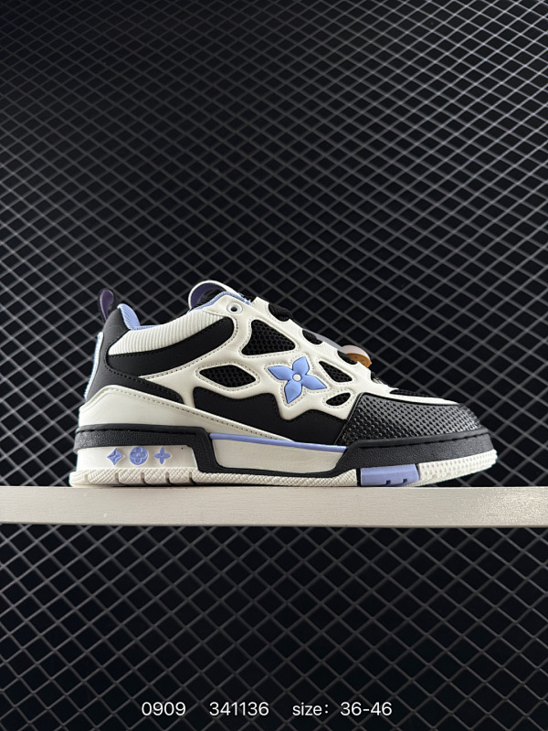 180 Louis Vuitton LV Trainer系列 所有配色均为购买原版复刻 整体版型 皮料 市场独一无二  后跟版型都可以自行对比[机智]吊打市场所有货 怒甩十条街，欢迎拿市场各大工厂的货