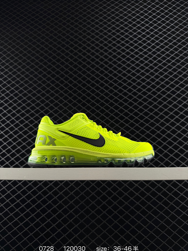 150 耐克 Nike Air Max 系列经典人气单品强势回归。Nike Air Max 2013 男女子气垫运动鞋 厚底增高跑步鞋，延续以往的时尚格调和运动风范，采用透气网眼布和无缝覆面，助你保持