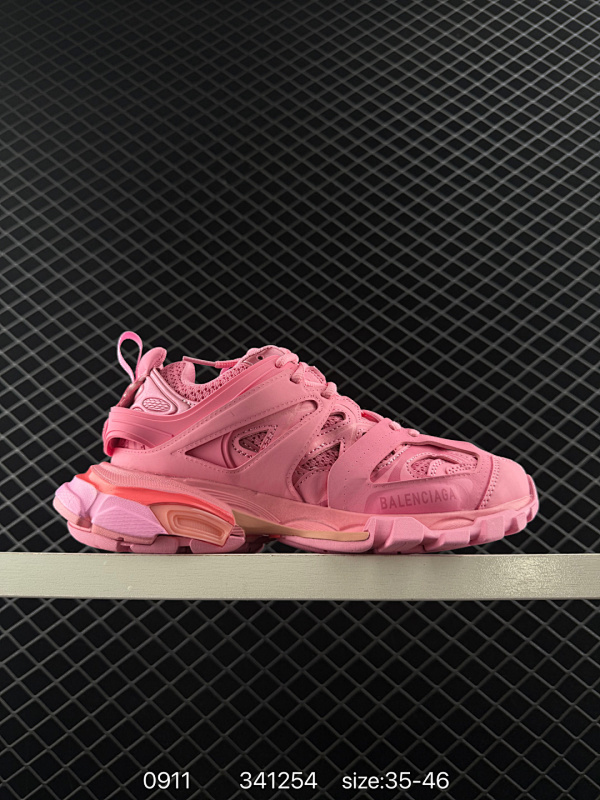 270 GO版本巴黎世家3.0 三代户外概念鞋 Balenciaga Sneaker Tess s.Gomma MAILLE WHITE/ORANGE  纯原版本 原装大盒 从里到外 一切百分百还原官