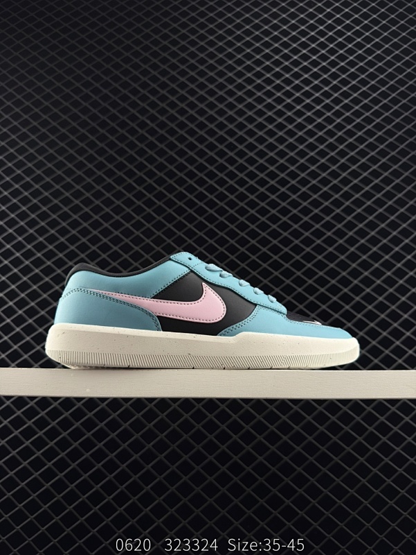 120 耐克Nike SB Force 58  硫化杯底 传统篮球风格 原楦版型 Nike SB Force 58 男/女滑板鞋采用包边设计 经久耐穿 硫化结构则有效提升灵活性 穿上这款创意力作 助你
