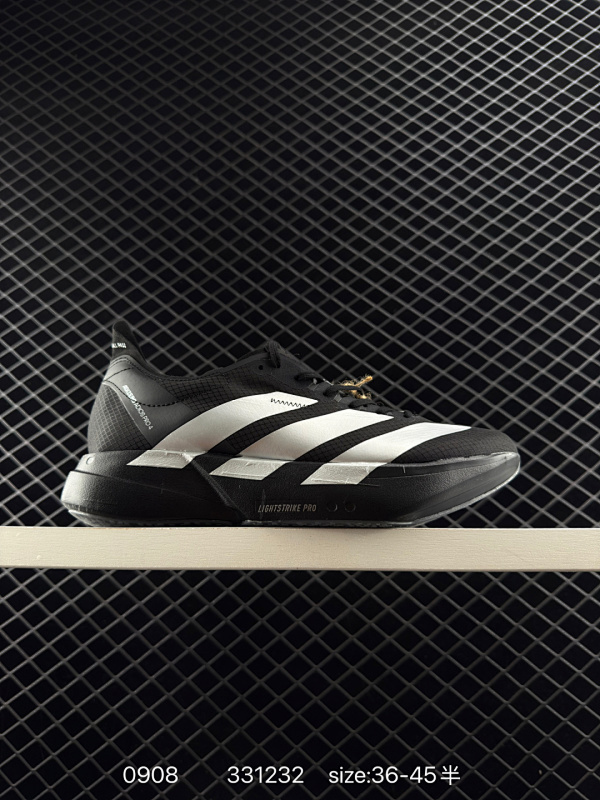 160 阿迪达斯 Adidas Adizero Adios Pro 4 舒适防滑耐磨 低帮 休闲跑步鞋 男女款厚度增高老爹鞋 2025年，adidas推出了adidas ADISPR4跑鞋，该鞋具有软