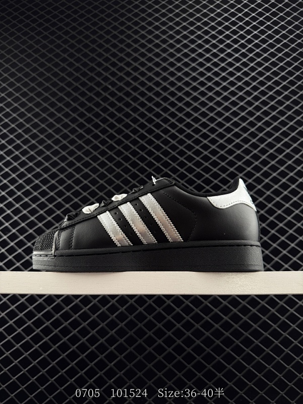 120 ✅阿迪达斯Adidas三叶草 Originals Superstar贝壳头系列低帮经典百搭休闲运动板鞋 货号：JI0079 编码：101524 Size:36～40半