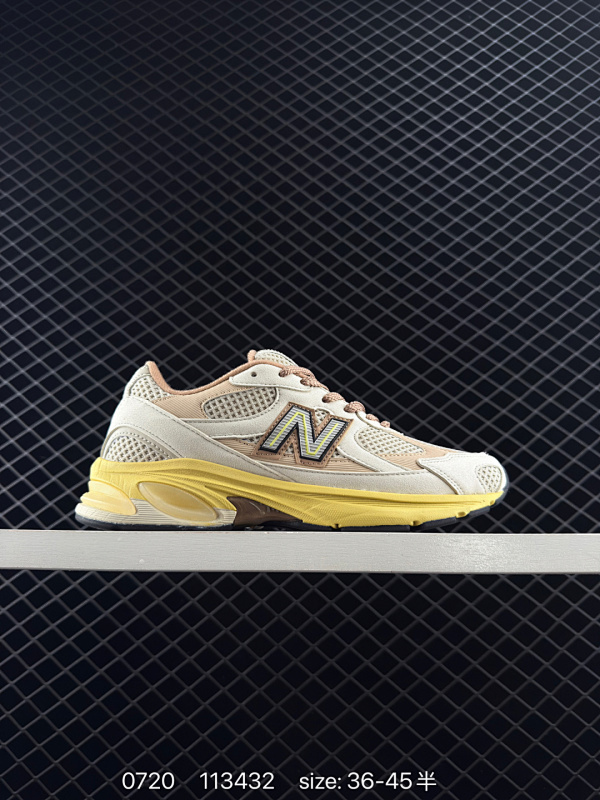 160 新百伦NB New Balance 2010系列 新百伦经典复古休闲运动板鞋以ENCAP中底配以升级版 N-ERGY缓震物料 鞋面则采用特色的柔软麂皮搭以NewBalance经典的尼龙网布 低