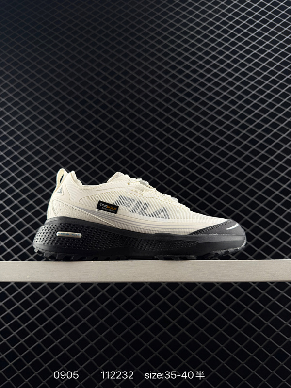 160 公司级✅FILA斐乐 NUVOLE 3 ATR 柔云3 时尚轻盈 耐磨透气低帮 户外功能鞋 鞋头防撞设计 Cordura鞋面 耐撕抗造 弹性束带设计 松紧自如 便捷调节 轻质橡胶大底 中底搭载